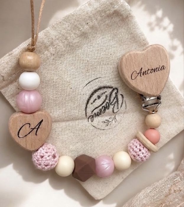 Lant pentru suzeta personalizat
