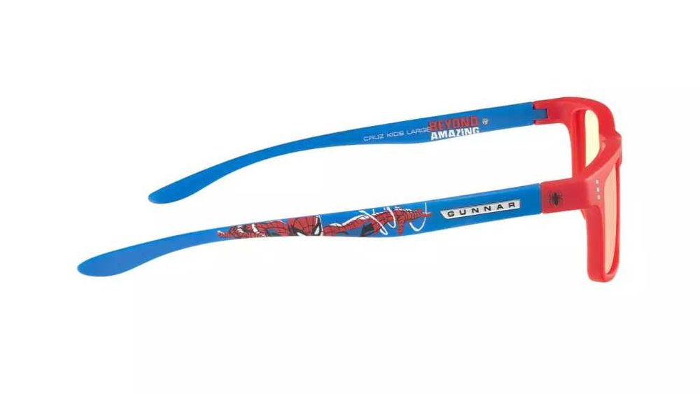 Детски компютърни очила GUNNAR Cruz Kids Large, Spider-Man Edition