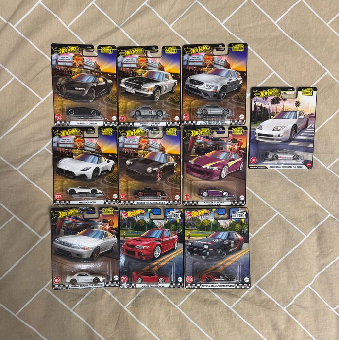 Hot Wheels Premium спец серия бмв мерседес ниссан хонда тойота ламба