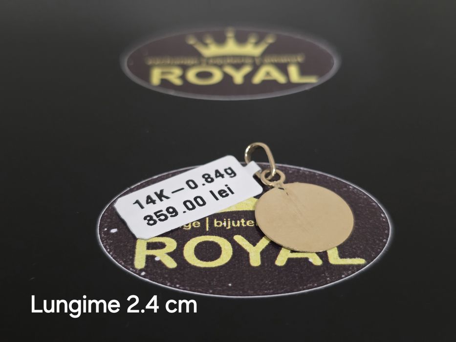 Bijuteria Royal: Pandantiv aur 14k/0.84 gr