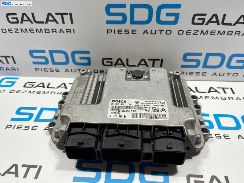 ECU Calculator Motor Citroen C5 1.6 HDI 2001 - 2008 Cod 9656840680 9653958980 0281011561