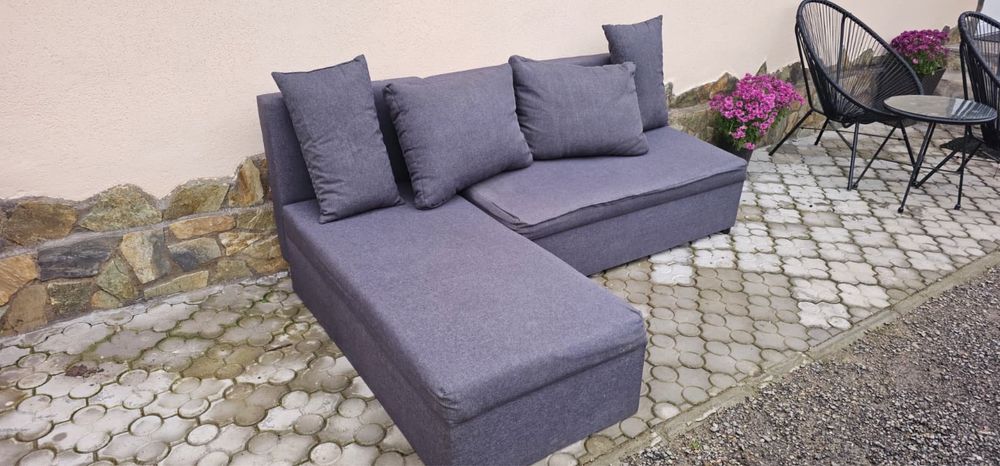 Coltar extensibil gri