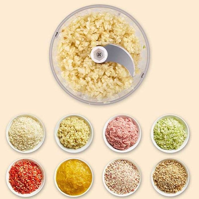 Мини чопър за чесън и подправки 250мл.