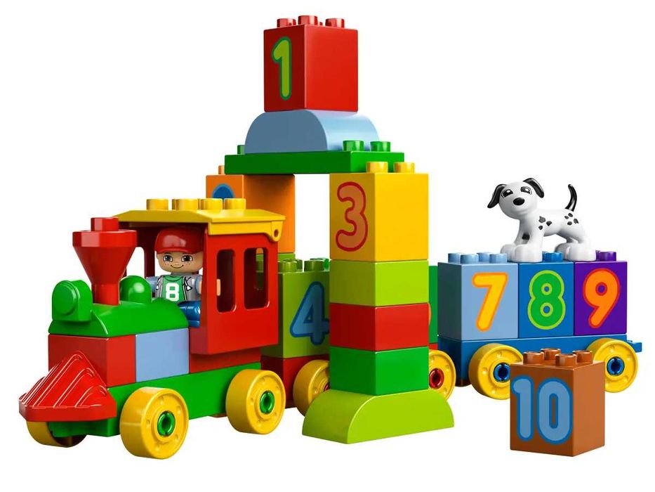 LEGO Duplo 10558 Trenul numerelor ( toate piesele incluse/ 31 piese)