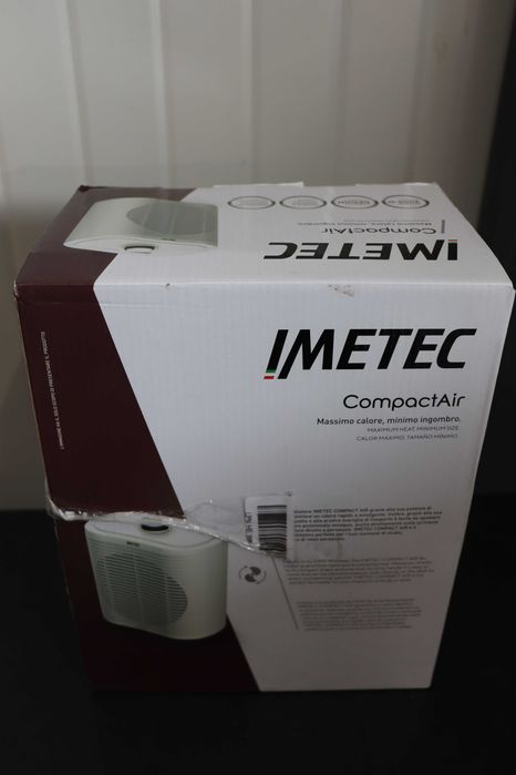 Вентилаторна печка, Imetec Compact Air, Малка и мощна,2000W, калорифер