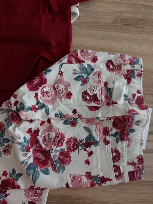 Set nou h&m 86/98 body + pantalon