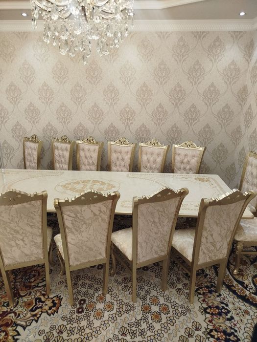 Stol Stul 14 Persona Gold olinganiga kop bomadi Toshkent