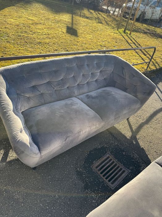 Set două Canapele tip Chesterfield