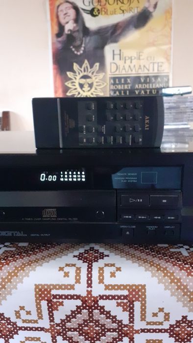 Akai CD 25 cu telecomanda sistem audio
