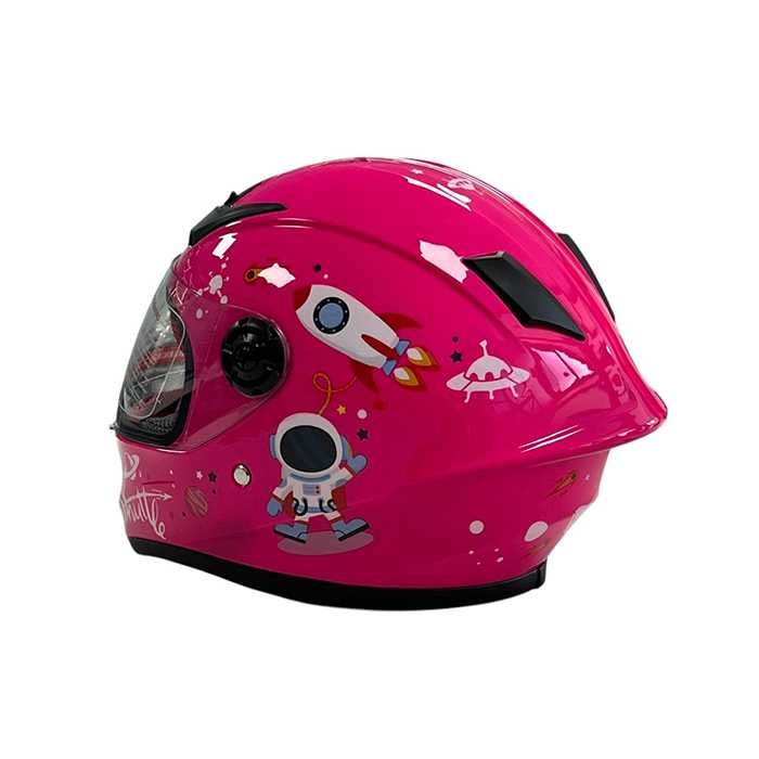 Детска каска, Прозрачна слюда, Шлем, 4 цвята в 2 размера