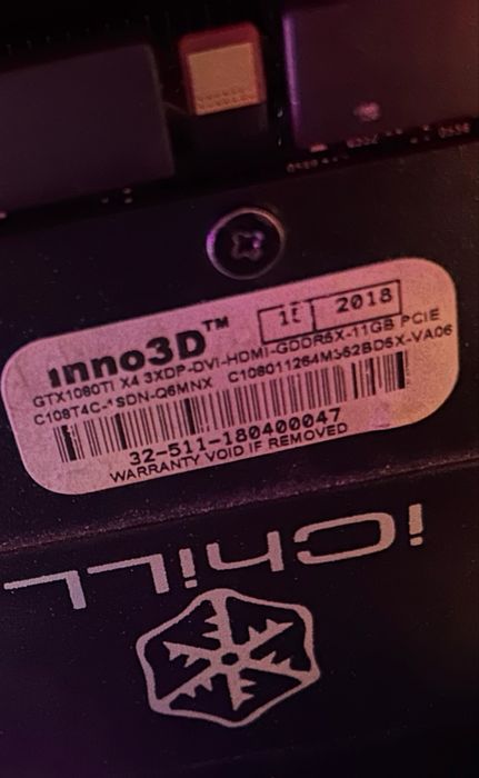 Placa Video GTX 1080 TI 11 GB