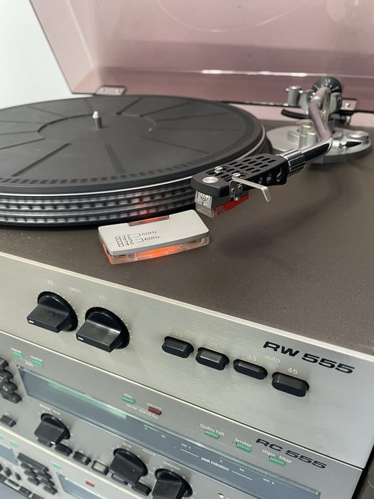 Linie audio rack siemens amplituner rs555 deck rc555 si pickup rw555