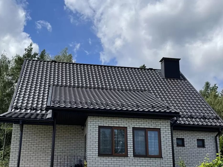 Монтаж черепица,профлиста,бикроста,ПВХ мембраны,сайдинг Под ключ.