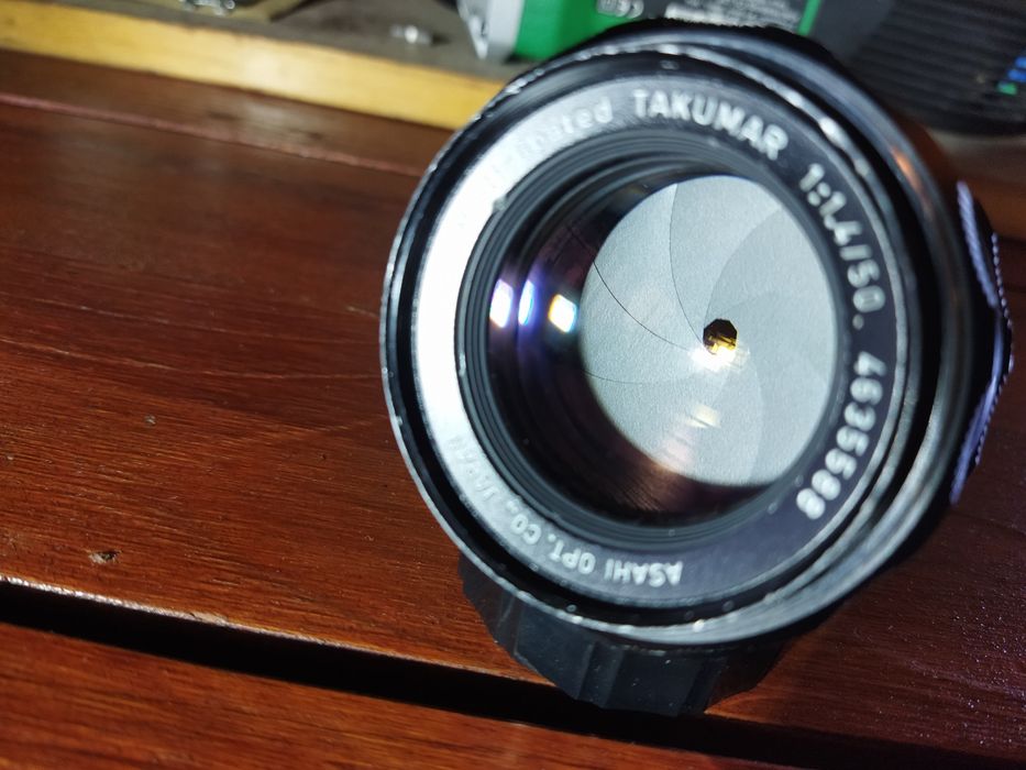Takumar 50mm, f1.4