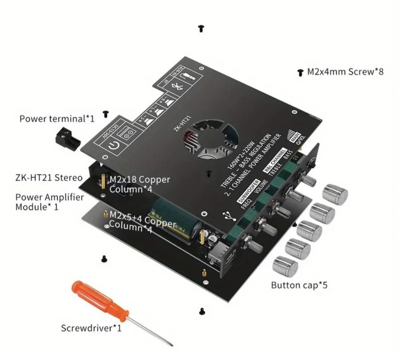 Продам усилитель ZK HT21