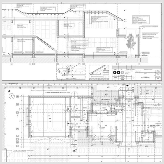 Arhitectură.Proiecte de casă.Design de interior.Autorizare completă.