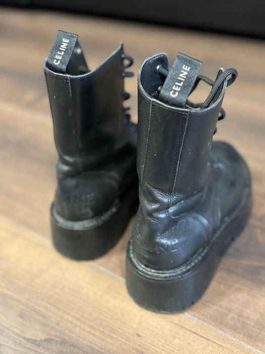 Celine естествена кожа боти