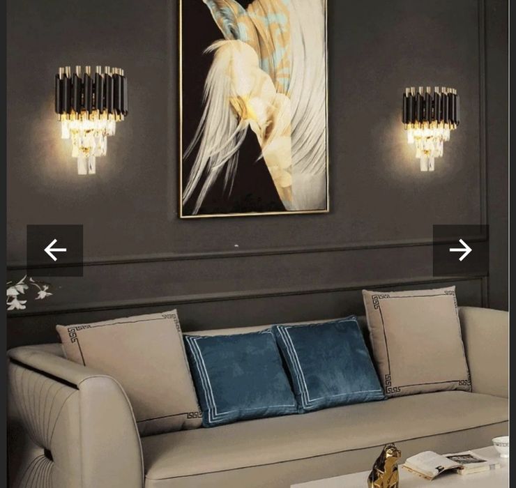 Aplica perete neagra