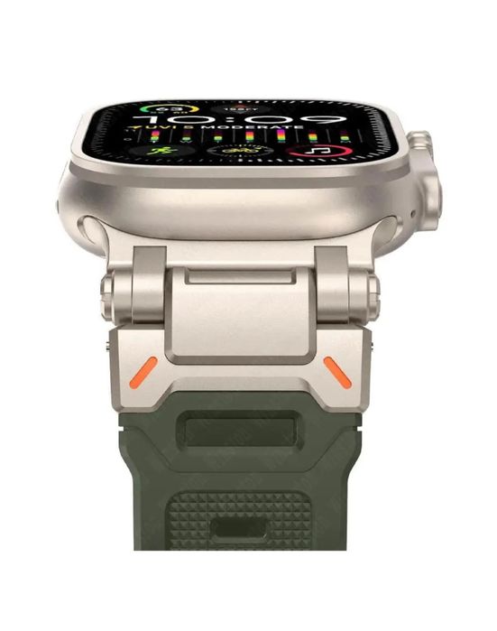 Curea Ceas Apple Watch Husa Silicon Titanium  Incarcator Cablu Usb