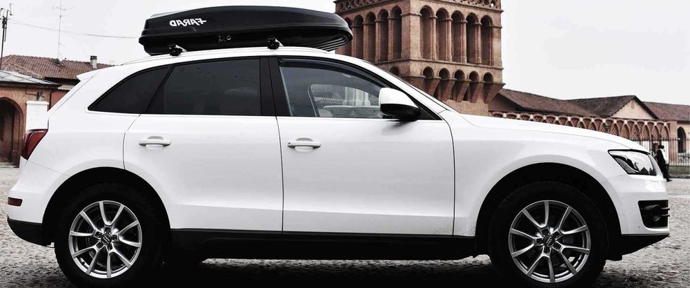 Cutie portbagaj Farad Torpedo 400 Negru, 160x80x40 cm, 400 Litri