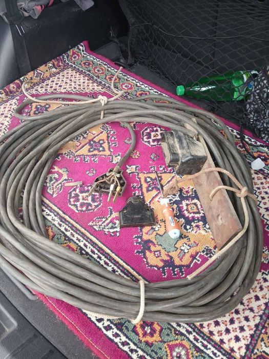 Гумиран трифазен удължител 28 м.