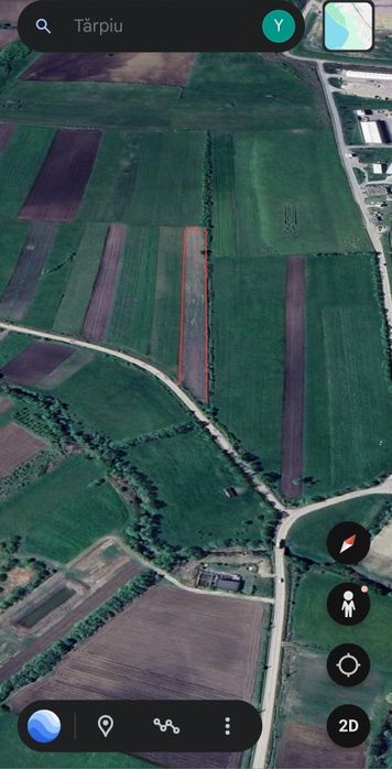 Teren agricol 60 arii  in Tărpiu.acces asfalt.(Cepari.Dumitra.Mintiu)