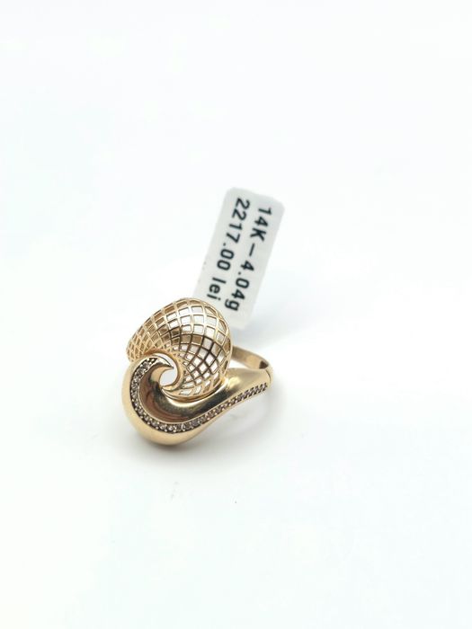 Bijuteria Royal inel din aur 14k 4.04 gr