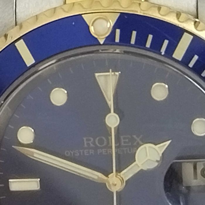 ROLEX Oyster Submariner Date Bluesy 16613LB - Blue, Gold&Steel