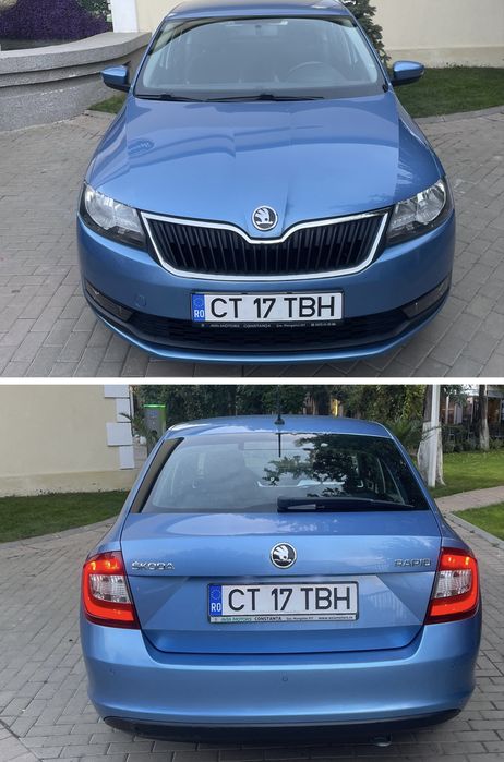 Skoda Rapid 2018 DSG 7 trepte automată 1000cm turbo/benzină 106.000km