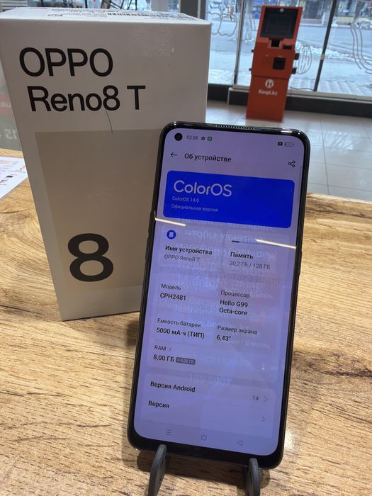 Oppo reno8t 128gb