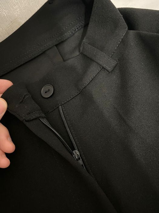 Широкий черные брюки