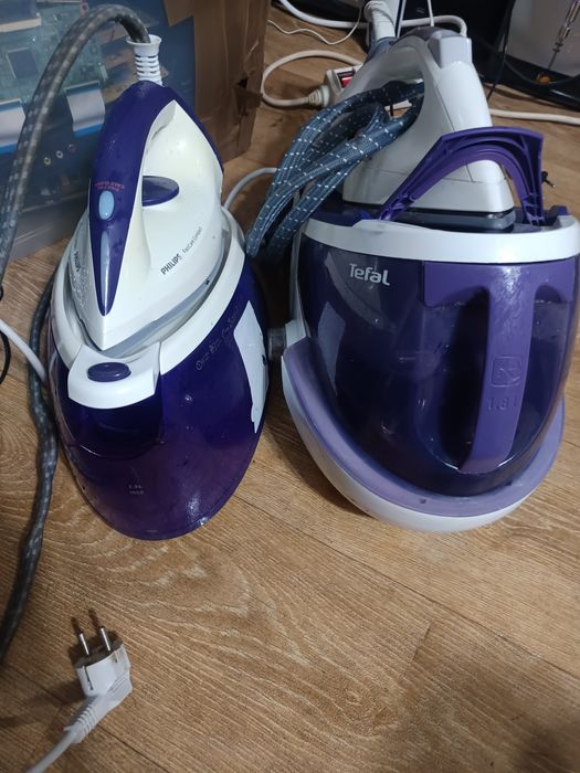 Statie calcat Tefal pro express turbo si Philips fastcare compact