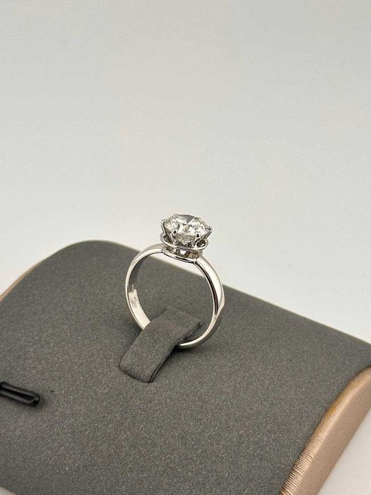 Кольцо Damiani с бриллиантом 2ct