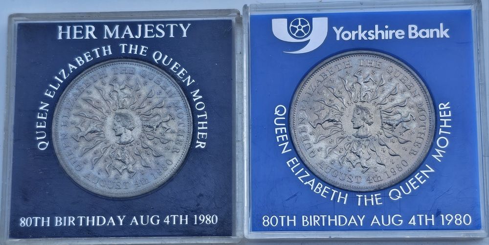 Продавам възпоменателни и юбилейни монети  25 Пенса и Шилинги Англия