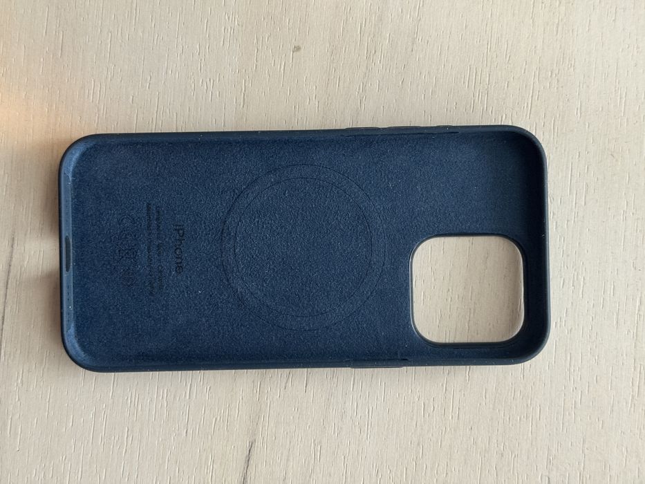 Husa Iphone 15 Pro Max Silicone Storm Blue originala