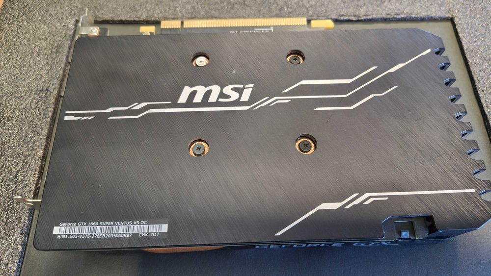 Видео карта MSI GTX 1660 SUPER