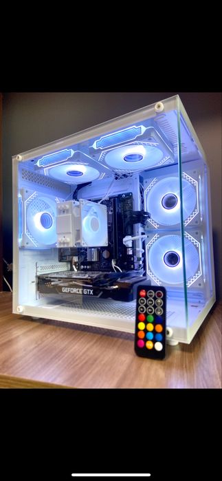 i3-12100f / RTX 2060 Super Игровой компьютер белый