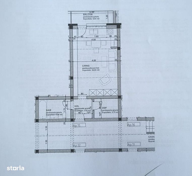 Garsoniera de vanzare – Green Residence, Brasov, Sanpetru 59900