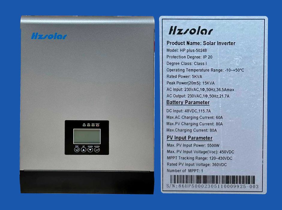 Quyosh panellari, akkumulyator, invertor 0.22