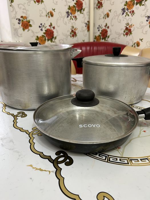 Кастрюли алюминиевые