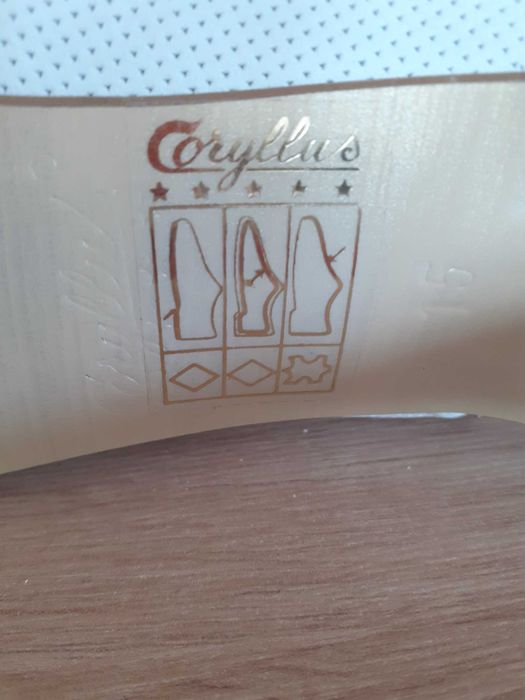 Pantofi albi Coryllus, marime 38
