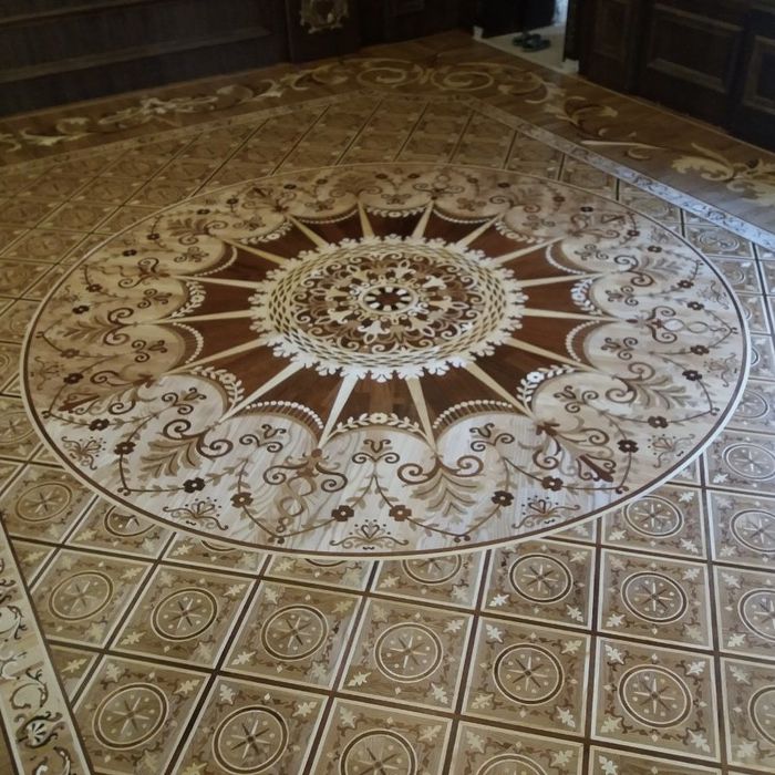 Паркет, лестницы и балясины, стеновые панели, мебель, двери