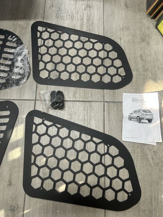 Ornamente protectie geam spate duster din otel