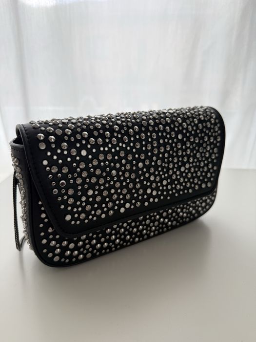 Черна чанта Zara