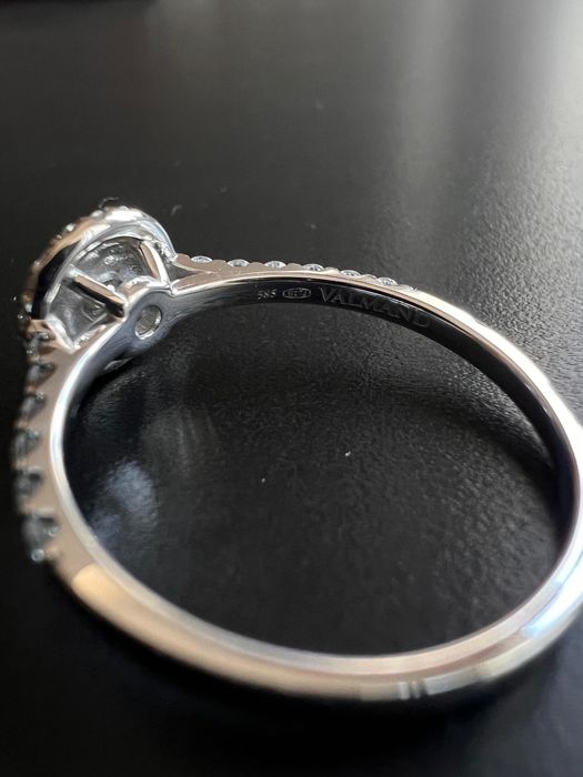 Vand inel logodna cu diamante naturale