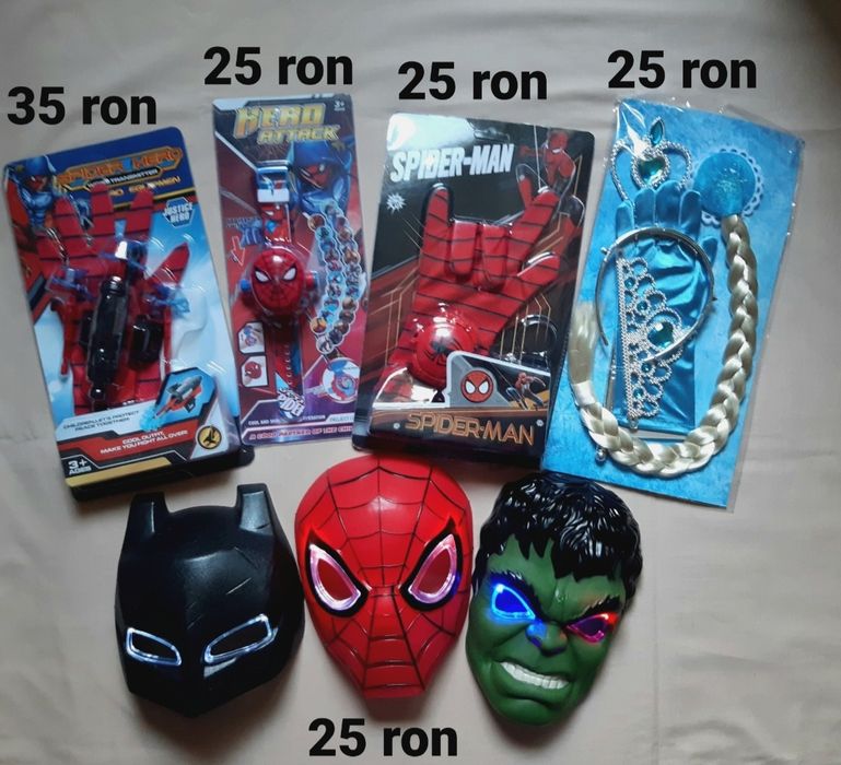 Set costum Spiderman