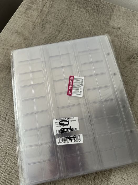 Листы OPTIMA для монет коллекционирование