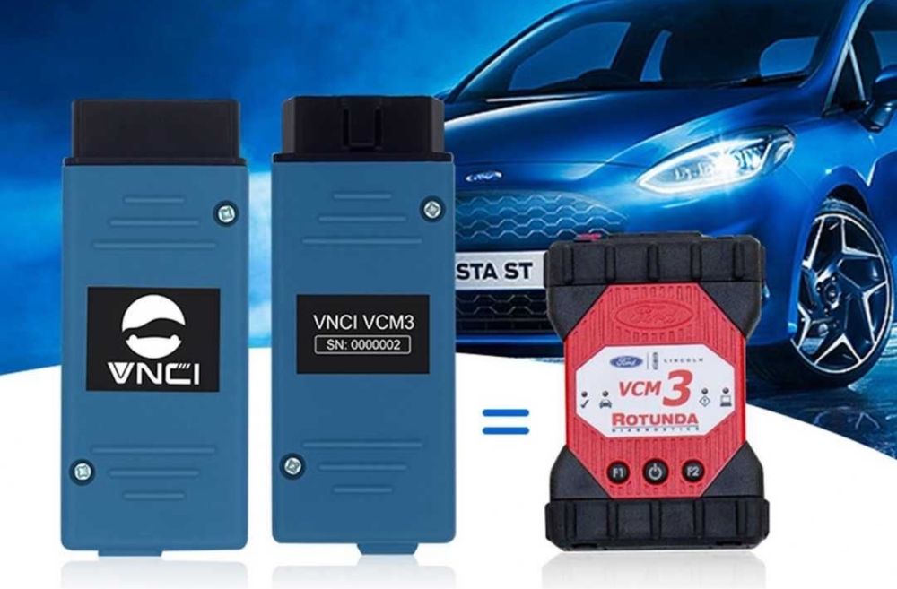 Tester/Diagnoza 2 in 1 FORD/Mazda VCM 3 VNCI cu Doip+Laptop Dell E7480