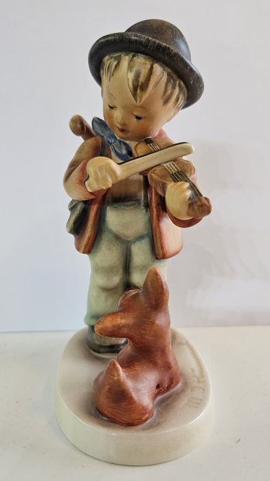 Goebel Hummel, порцеланова фигура, Puppy Love, TMK3, 1960 - 1972 г.