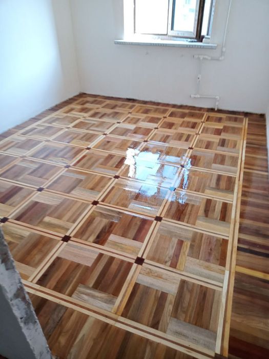 Шлифовка пол паркет